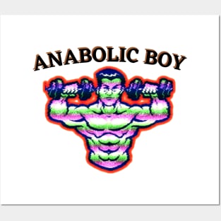 Anabolic Boy , Gym Time Posters and Art